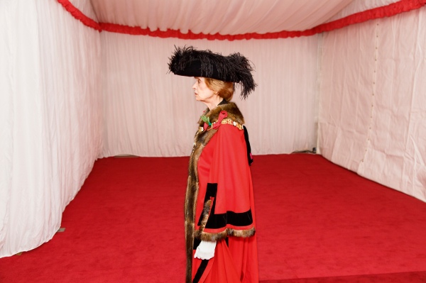 Silent Ceremony, swearing in of new Lord Mayor, Fiona Woolf, Guildhall, City of London, 2013. © Martin Parr / Magnum Photos