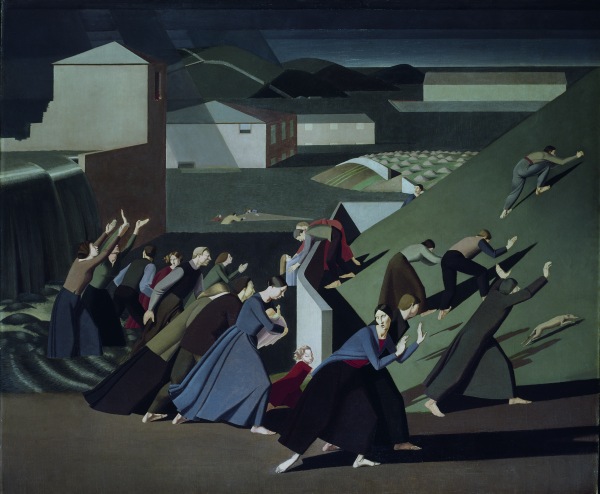 The Deluge by Winifred Knights (1920) Oil on canvas © Tate, London 2016. © The Estate of Winifred Knights
