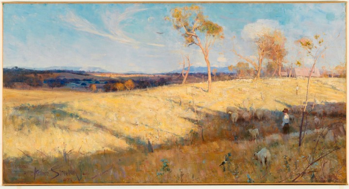 Golden Summer, Eaglemont by Arthur Streeton (1889) © National Gallery of Australia, Canberra