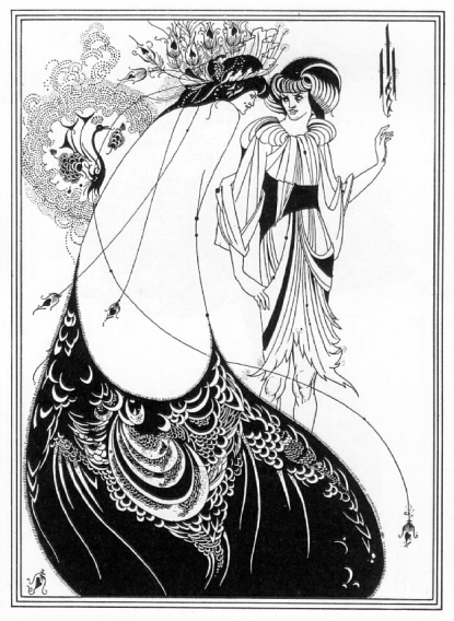 Illustration for Salome by Aubrey Beardsley (1894)