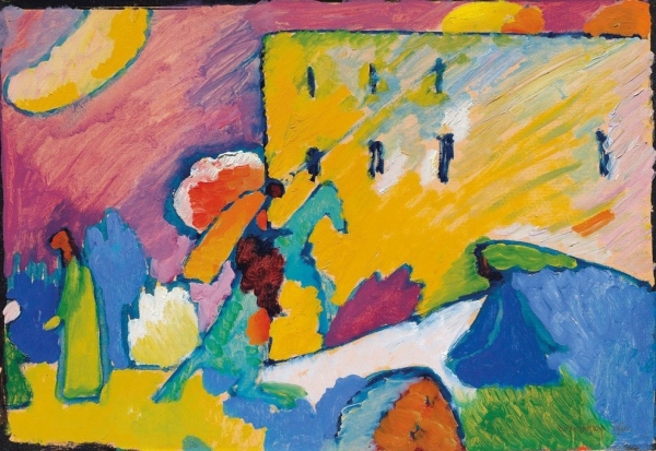 Improvisation III by Wassily Kandinsky (1909)